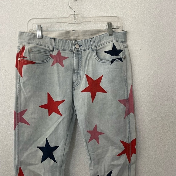 Stella McCartney Skinny Ankle Grazer Star Jeans Womens Sz 28 America - Picture 2 of 11